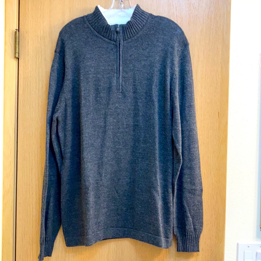 New Joseph Abboud Quarter Zip Sweater